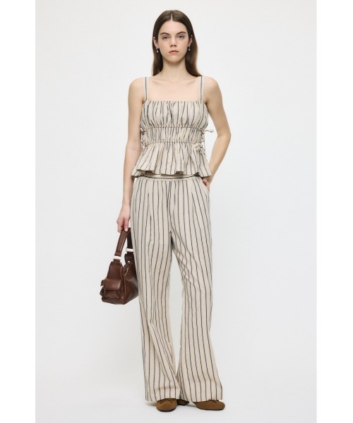 MOUSSY(マウジー)の「【セットアップ対応】GABBY CAMI トップス(キャミソール・レディース・ベージュ系その他/ブラック/アイボリー/ブルー系その他3・FREE)」の11枚目の写真