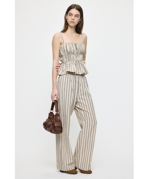MOUSSY(マウジー)の「【セットアップ対応】GABBY CAMI トップス(キャミソール・レディース・ベージュ系その他/ブラック/アイボリー/ブルー系その他3・FREE)」の13枚目の写真