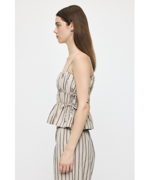 MOUSSY(マウジー)の「【セットアップ対応】GABBY CAMI トップス(キャミソール・レディース・ベージュ系その他/ブラック/アイボリー/ブルー系その他3・FREE)」の16枚目の写真