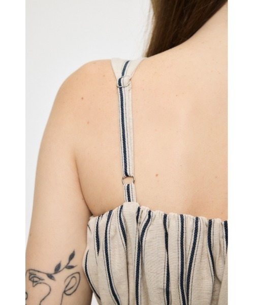 MOUSSY(マウジー)の「【セットアップ対応】GABBY CAMI トップス(キャミソール・レディース・ベージュ系その他/ブラック/アイボリー/ブルー系その他3・FREE)」の19枚目の写真