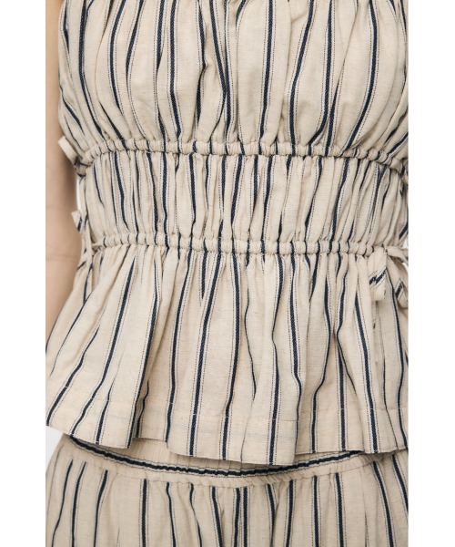MOUSSY(マウジー)の「【セットアップ対応】GABBY CAMI トップス(キャミソール・レディース・ベージュ系その他/ブラック/アイボリー/ブルー系その他3・FREE)」の21枚目の写真