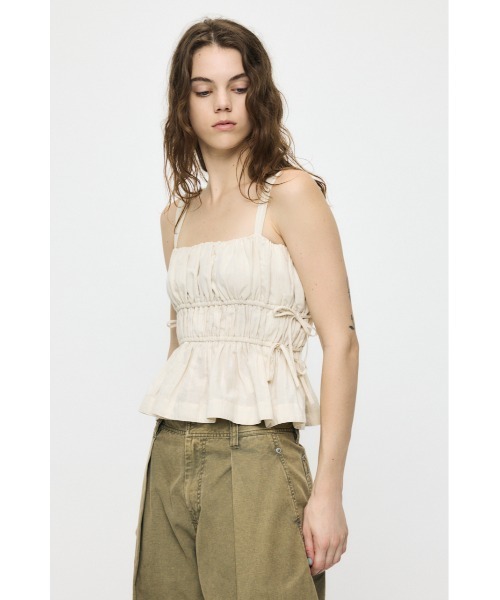 MOUSSY｜マウジーのキャミソール（ホワイト/白色系）通販 - ZOZOTOWN