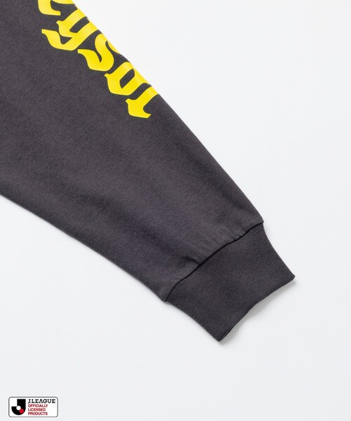 FREAK'S STORE(フリークスストア)の「J.LEAGUE × FREAK’S STORE 別注 SUPPORTERS LONG SLEEVE TEE【柏レイソル】(Tシャツ/カットソー・メンズ・ホワイト/チャコールグレー・SMALL/LARGE/MEDIUM)」の9枚目の写真