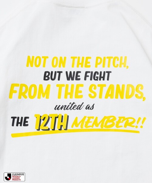 FREAK'S STORE(フリークスストア)の「J.LEAGUE × FREAK’S STORE 別注 SUPPORTERS LONG SLEEVE TEE【柏レイソル】(Tシャツ/カットソー・メンズ・ホワイト/チャコールグレー・SMALL/LARGE/MEDIUM)」の18枚目の写真