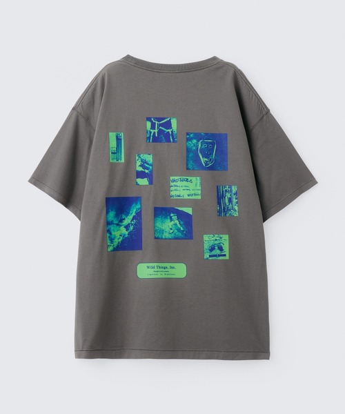 WILD THINGS(ワイルドシングス)の「ヒストリーフォト S/S Tシャツ|HISTORY PHOTO S/S TEE(Tシャツ/カットソー・メンズ・ブルー系その他/イエロー系その他/ホワイト/チャコールグレー/ベージュ系その他・S/M/L/XL)」の3枚目の写真
