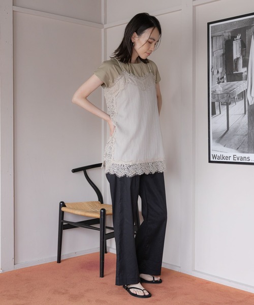 studio CLIP(スタディオクリップ)の「《ウタオ》【気化冷却性】エバークールカットソープルオーバー(Tシャツ/カットソー・レディース・シルバーグレー/ブラック/ホワイト/サックスブルー・LARGE/X-LARGE/MEDIUM/SMALL)」の17枚目の写真