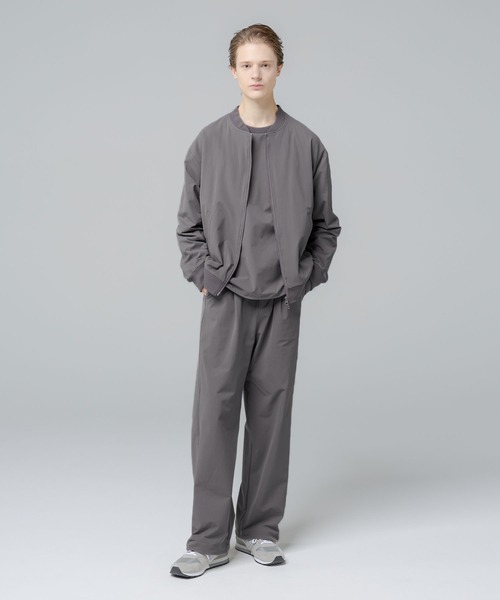 SPU(スプ)の「【セットアップ対応】多機能素材ナイロン【URBAN FLEXOR】【防しわ、ストレッチ、ウォッシャブル、抗ピリング】 Essential Pullover L/S(Tシャツ/カットソー・メンズ・チャコール/グレイッシュベージュ/ネイビー/ブラック・S/M/L/XL)」の17枚目の写真
