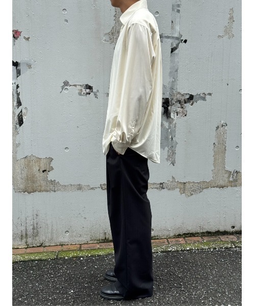 SOSHIOTSUKI（ソウシオオツキ）の「L/S SHIRT（シャツ/ブラウス・メンズ・ベージュ/サックスブルー・46/48）」の5枚目の写真
