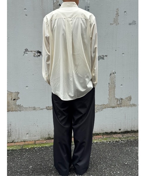 SOSHIOTSUKI（ソウシオオツキ）の「L/S SHIRT（シャツ/ブラウス・メンズ・ベージュ/サックスブルー・46/48）」の6枚目の写真