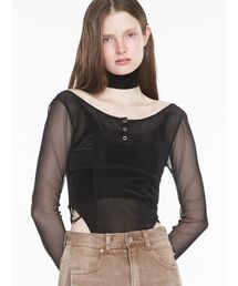Corset Docking T-shirt / コルセットドッキングTシャツ（Tシャツ
