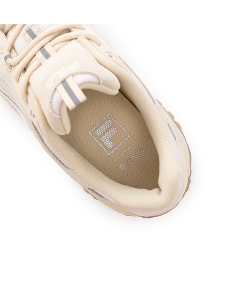 FILA(フィラ)の「FILA ECHAPPE MS GD / フィラエシャッペエムエスジーディー(スニーカー・レディース・アイボリー・23.0cm/23.5cm/24.0cm/24.5cm/25.0cm/25.5cm/26.0cm)」の7枚目の写真