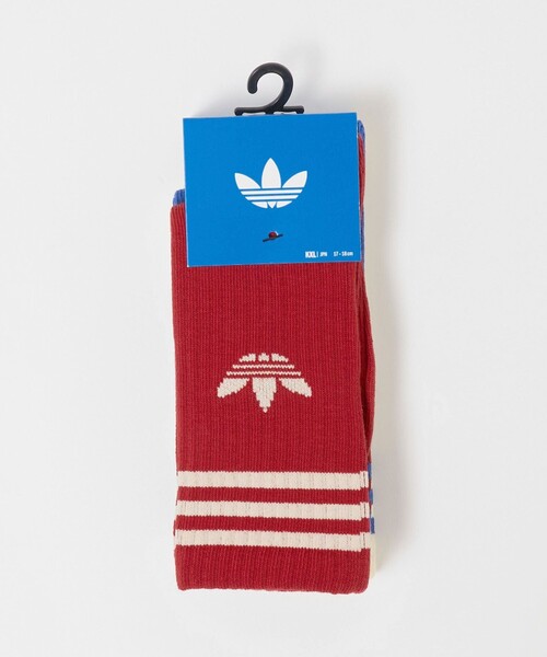 adidas Originals（アディダスオリジナルス）の「＜adidas Originals＞クルーソックス / キッズ 17cm-18cm（ソックス/靴下・キッズ・その他1・17-18cm）」の4枚目の写真