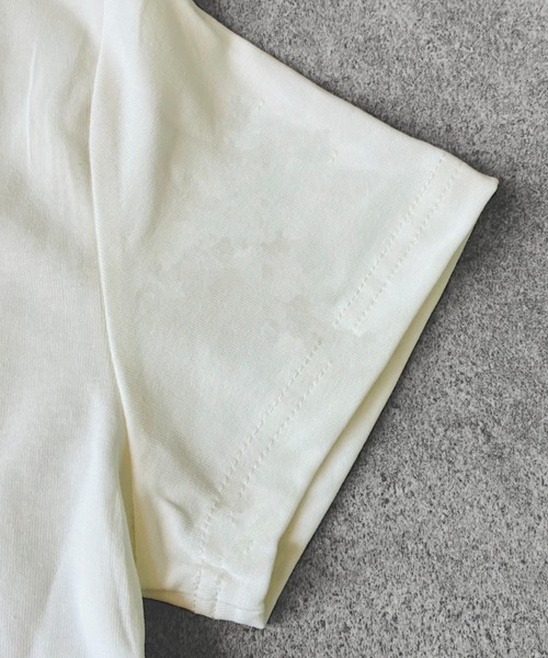 SHEPP（シープ）の「ドットロゴ プリント 半袖ミニTシャツ（Tシャツ/カットソー・レディース・ホワイト・L/M）」の17枚目の写真