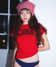 Suii/ スイ I DONT HAVE MARIJUANA TEE
