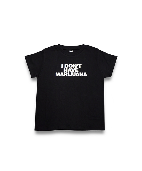 Suii(スイ)の「Suii/ スイ I DONT HAVE MARIJUANA TEE(Tシャツ/カットソー・レディース・ブラック/レッド・X-SMALL/SMALL/MEDIUM/LARGE)」の9枚目の写真