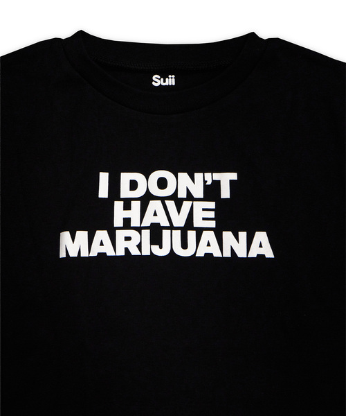 Suii(スイ)の「Suii/ スイ I DONT HAVE MARIJUANA TEE(Tシャツ/カットソー・レディース・ブラック/レッド・X-SMALL/SMALL/MEDIUM/LARGE)」の10枚目の写真