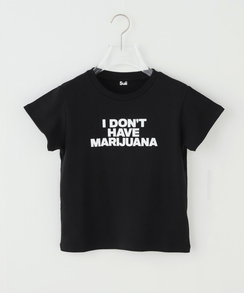 Suii(スイ)の「Suii/ スイ I DONT HAVE MARIJUANA TEE(Tシャツ/カットソー・レディース・ブラック/レッド・X-SMALL/SMALL/MEDIUM/LARGE)」の13枚目の写真