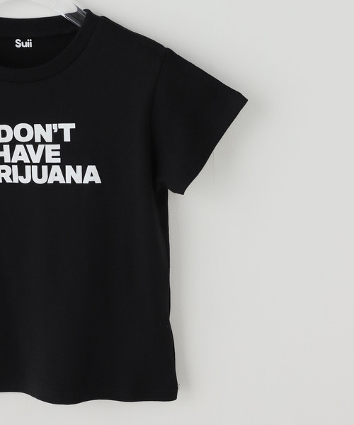 Suii(スイ)の「Suii/ スイ I DONT HAVE MARIJUANA TEE(Tシャツ/カットソー・レディース・ブラック/レッド・X-SMALL/SMALL/MEDIUM/LARGE)」の15枚目の写真