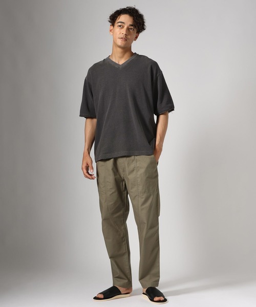 BAYFLOW(ベイフロー)の「イージーリラックスパンツ(その他パンツ・メンズ・カーキ/オフホワイト/ブラック・LARGE/MEDIUM)」の10枚目の写真