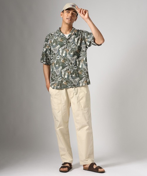 BAYFLOW(ベイフロー)の「イージーリラックスパンツ(その他パンツ・メンズ・カーキ/オフホワイト/ブラック・LARGE/MEDIUM)」の4枚目の写真