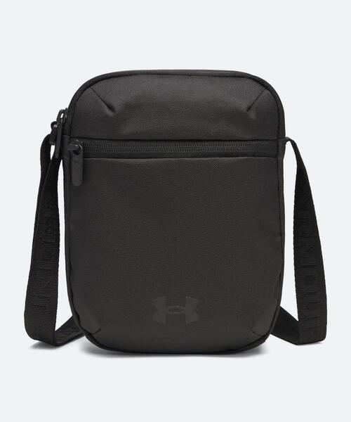 UNDER ARMOUR(アンダーアーマー)の「UAエッセンシャル クロスボディ(ライフスタイル/メンズ/レディース)(ボディバッグ/ウエストポーチ・レディース・ブラック・ONESIZE)」の1枚目の写真
