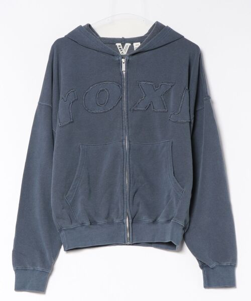 ROXY(ロキシー)の「ROXY SALT FADE OVERSIZE ZIP オーバーサイズジップフーディ スウェットパーカー 【2026年秋冬モデル】(パーカー・レディース・ネイビー/グレー/グリーン・SMALL/MEDIUM/LARGE)」の3枚目の写真