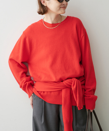 【SOURCE UNKNOWN/ソース アンノウン】TIO EXTRA SHAWL KNIT