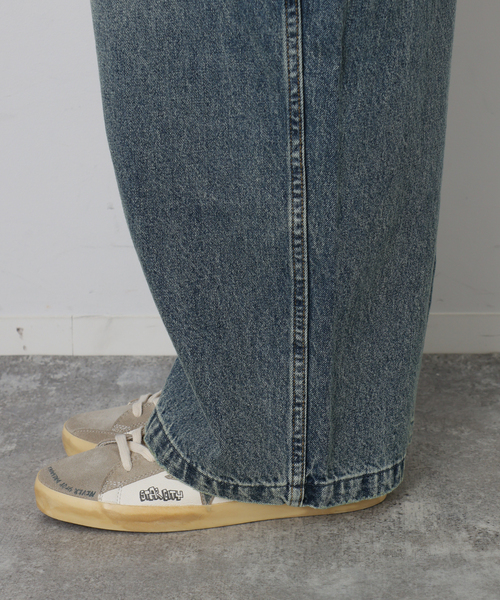 JOURNAL STANDARD LUXE(ジャーナルスタンダード ラックス)の「11OZデニムミドルバックオーバーオール(サロペット/オーバーオール・レディース・ネイビー・FREE)」の3枚目の写真