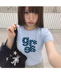 [ユニセックス]GRAE-S DOT 2 スリム半袖Tシャツ_3カラー