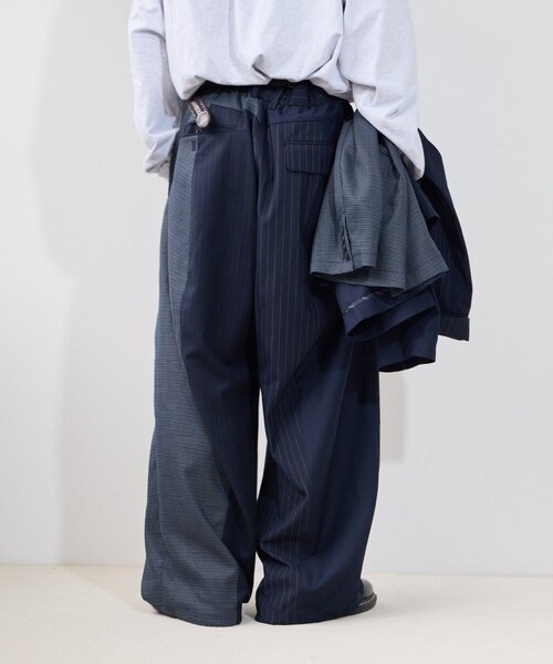 etsinta(エシンタ)の「【etsinta】パッチワークバルーンイージーパンツ(その他パンツ・レディース・ネイビー/ブラウン・ONE SIZE)」の18枚目の写真