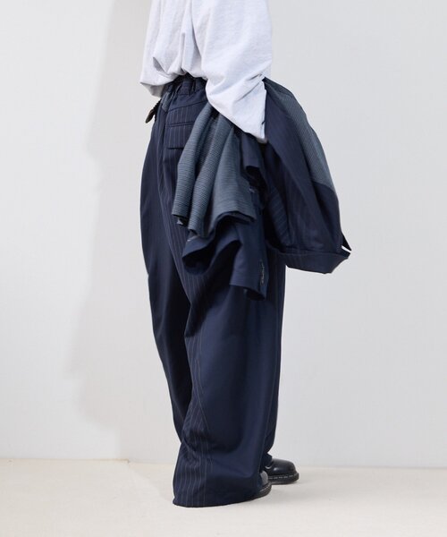 etsinta(エシンタ)の「【etsinta】パッチワークバルーンイージーパンツ(その他パンツ・レディース・ネイビー/ブラウン・ONE SIZE)」の19枚目の写真