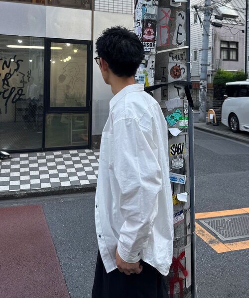 CIAOPANIC（チャオパニック）の「ターコイズボタンシャツ（シャツ/ブラウス・メンズ・サックスブルー/ホワイト・LARGE/MEDIUM）」の5枚目の写真