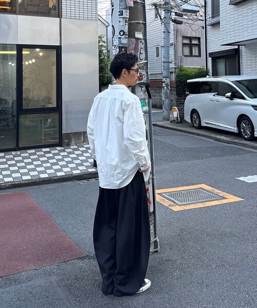 CIAOPANIC（チャオパニック）の「ターコイズボタンシャツ（シャツ/ブラウス・メンズ・サックスブルー/ホワイト・LARGE/MEDIUM）」の9枚目の写真