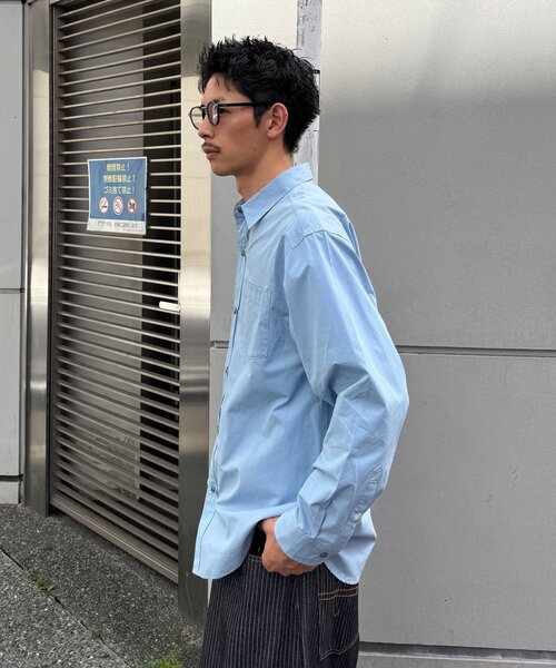 CIAOPANIC（チャオパニック）の「ターコイズボタンシャツ（シャツ/ブラウス・メンズ・サックスブルー/ホワイト・LARGE/MEDIUM）」の11枚目の写真