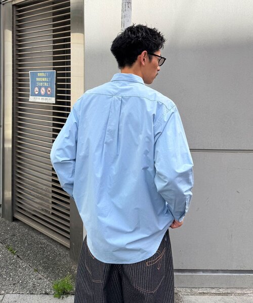 CIAOPANIC（チャオパニック）の「ターコイズボタンシャツ（シャツ/ブラウス・メンズ・サックスブルー/ホワイト・LARGE/MEDIUM）」の12枚目の写真