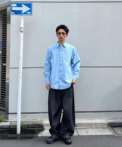 CIAOPANIC（チャオパニック）の「ターコイズボタンシャツ（シャツ/ブラウス・メンズ・サックスブルー/ホワイト・LARGE/MEDIUM）」の13枚目の写真