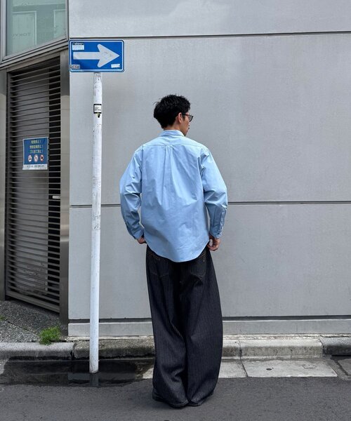 CIAOPANIC（チャオパニック）の「ターコイズボタンシャツ（シャツ/ブラウス・メンズ・サックスブルー/ホワイト・LARGE/MEDIUM）」の15枚目の写真