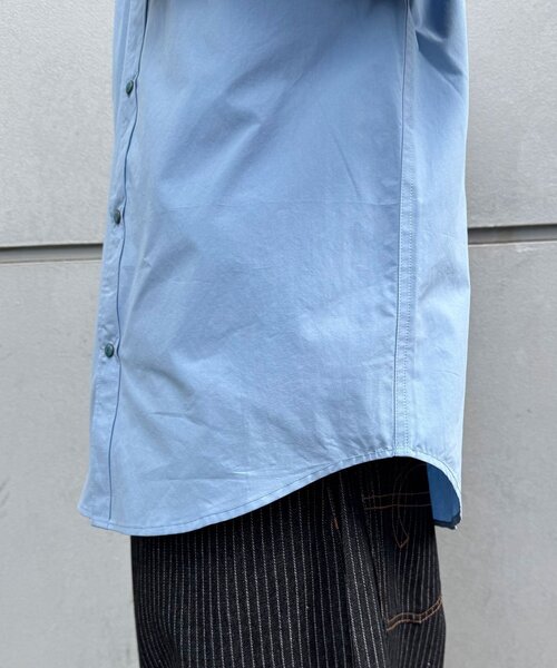 CIAOPANIC（チャオパニック）の「ターコイズボタンシャツ（シャツ/ブラウス・メンズ・サックスブルー/ホワイト・LARGE/MEDIUM）」の22枚目の写真