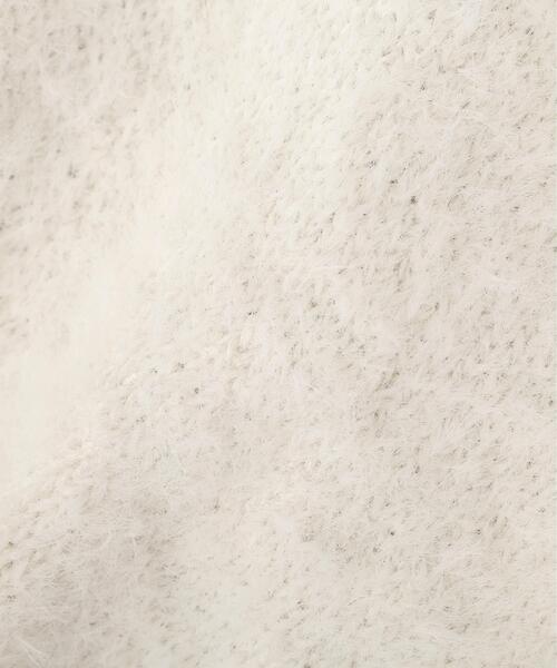 PROPORTION BODY DRESSING(プロポーションボディドレッシング)の「ミニシャギーケープニットトップス / 1216270008(ニット/セーター・レディース・グレー/ブラック/ホワイト系その他・FREE)」の5枚目の写真