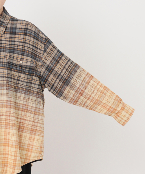 R13（アールサーティーン）の「*【R13/アールサーティーン】BOYFRIEND SHIRT（シャツ/ブラウス・レディース・ベージュ・FREE）」の14枚目の写真
