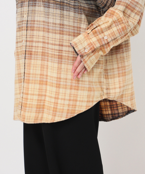 R13（アールサーティーン）の「*【R13/アールサーティーン】BOYFRIEND SHIRT（シャツ/ブラウス・レディース・ベージュ・FREE）」の15枚目の写真