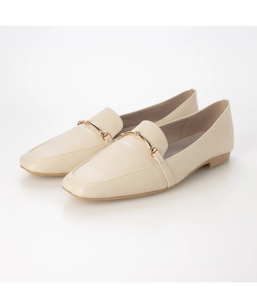 Launa lea（ラウナレア）の「【26秋冬】【レイン対応】スクエアトゥソフトレインビットローファー(R9457)（レインシューズ・レディース・ブラック/ダークブラウン/アイボリー・23.5cm/24.0cm/23.0cm/22.5cm/22.0cm/21.5cm/26.0cm/25.5cm/25.0cm/24.5cm）」の9枚目の写真