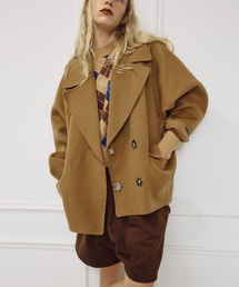 ダブルフェイスクロップドピーコート / Double-Face Cropped Peacoat