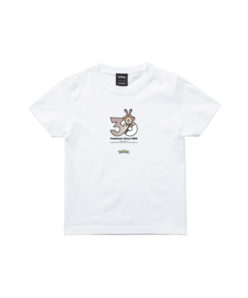 ZOZOSPOT(ゾゾスポット)の「Pokemon 30th Anniversary 1025 T-shirt 「オタチ」(Tシャツ/カットソー・レディース・ホワイト・SMALL/MEDIUM/LARGE/X-LARGE/XX-LARGE/XXX-LARGE/100cm/110cm/120cm/130cm/140cm/150cm/160cm)」の2枚目の写真