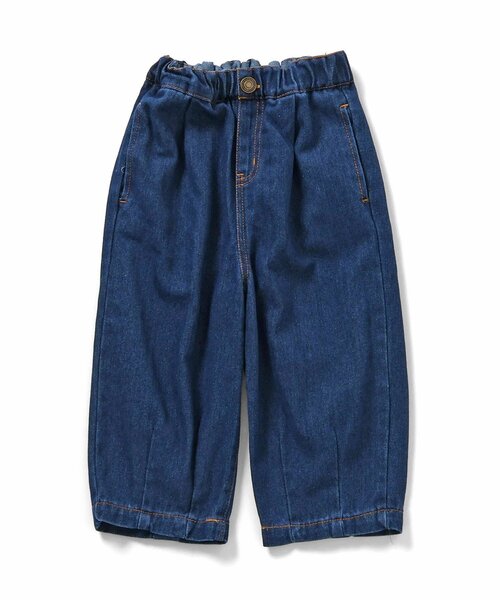 BREEZE(ブリーズ)の「【WEB限定】ゆったりタックデニムパンツ(デニムパンツ・キッズ・ブルー/ブラック/ネイビー・90/100/110/120/130/140/150/160)」の2枚目の写真