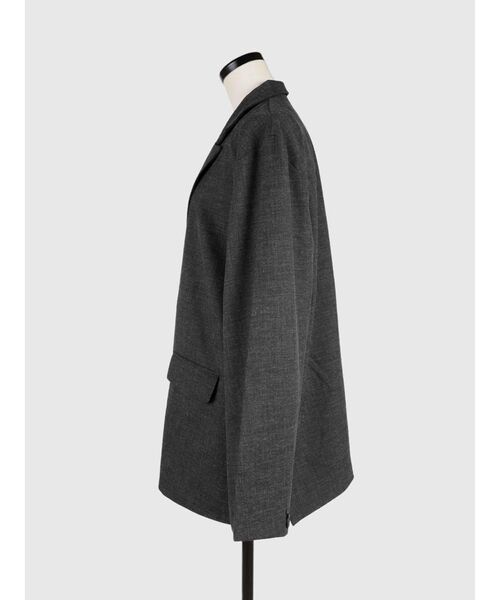 FIKA.(フィーカ)の「Over tailored jacket(テーラードジャケット・レディース・ブラック/ブラウン・MEDIUM)」の11枚目の写真