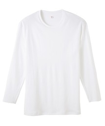 YG（ワイジー）の「YG クルーネック長袖インナー ダブルホット 綿100％ 抗菌防臭（インナーウェア/肌着）」