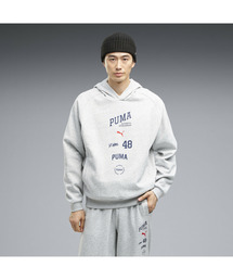 PUMA プーマ メンズ ESS エレベーテッド ミックス ロゴ フーディ