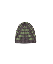 HORLISUN（ホーリーサン）の「Haven Border Knit Beanie Matcha（ニットキャップ/ビーニー）」