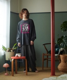 STOF/ストフ/PIGMENT-DYED L/S TEE D/TERPSICHORA